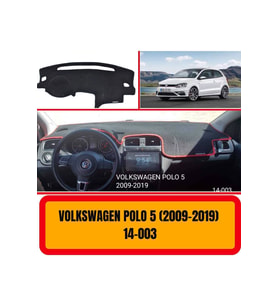 Volkswagen Polo 2009-2019 Ön Gögüs Panel Torpido Koruma Koruyucu Kilifi Halisi Örtüsü Yedek Parça