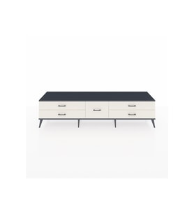 Hyperion TV Ünitesi 5 Çekmeceli  220x44x51 Antrasit-Aytaşı