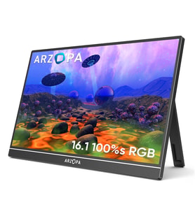 ARZOPA Z1C 16.1 inç 60Hz Full HD IPS Type-C Taşınabilir Monitör
