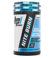BPI Sports Nite Burn 640mg 30 Capsul Nighttime Fat Burner  Sleep Support – Keto-Friendly – Weight Loss, Relaxation, Boost Metabolism .