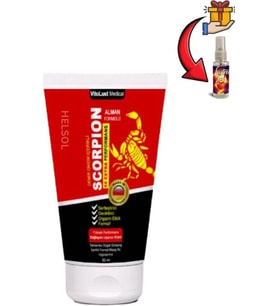 Scorpion Erkeklere Özel Bakım Kremi 50 Ml X 1 Ad.+Lustra Masaj Yağı