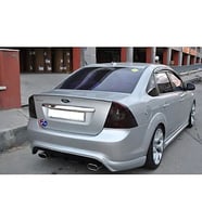Ford Focus 2.5 Sedan Arka Ek Mat Siyah Plastik Body Kit Karlık 2008 2009 2010 2011