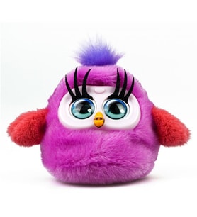 Tiny Furies Fluffy Birds - Koyu Pembe