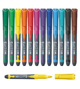 Maped Custom Permanent Marker 12 Renk 734547 