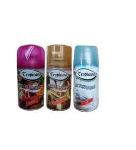 Tropicana Air Freshener Oda Kokusu Bahar Meyve Buketi Musk Misk Soft Oda Spreyi 260 Ml X 3 Adet