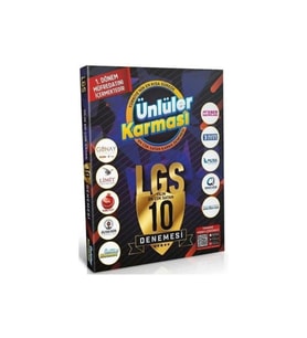 Ünlüler Karması 8. Sınıf Lgs 1.dönem 10 Farklı Yayın 10 Deneme