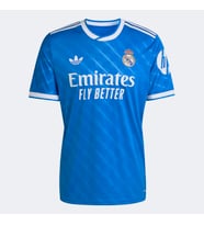 adidas JV5845 REAL 3 JSY Erkek Real Madrid 25-26 Üçüncü Forma (Mavi)