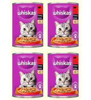 Whiskas Konserve Mama 400 gr Sıgır Etlı X 4 Adet