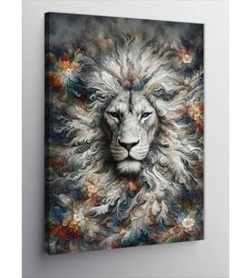 Kanvas Tablo Desenler Ve Aslan