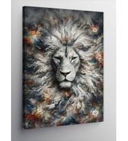Kanvas Tablo Desenler Ve Aslan