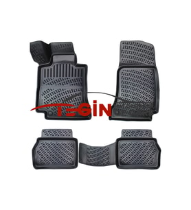 Mercedes CLS C257 3D Havuzlu Paspas 2019 Siyah