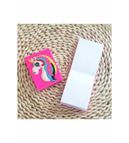 Pembe Silikon Unicorn Not Defteri