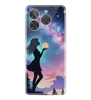 Era 30 Kılıf HD Resim Baskılı Woman in Moon StKd -005