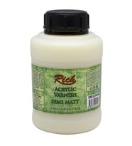 Rich Su Bazlı Vernik YARI MAT (Semi Matt Acrylic Varnish) 1250 cc. 