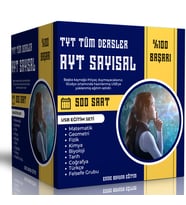2024 TYT Tüm Dersler – AYT SAYISAL (500 Saat)