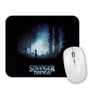 Stranger Things Black Mouse Pad