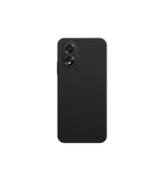 Oppo A38 Kılıf First Silikon - Siyah