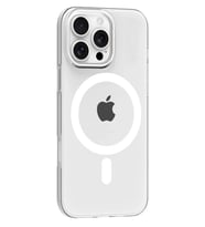 Durukar® iPhone 16 Pro Max PC Blank Magsafe Kapak - Şeffaf