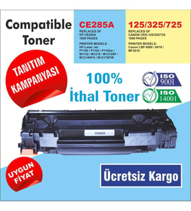 HP CE285A 85A İTHAL TONER P1102/1132/1212-1217