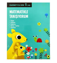 5 Yaş Matematikle Tanışıyorum Kitabı Erdem Yayınları