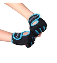 ZeroGym Fitness Eldiveni - Likralı Cırtlı Spor Eldiveni  Halter, Ağırlık, Kürek, Halat için (Çok Renkli)