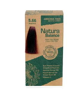 NATURA BALANCE SAÇ BOYASI 5.66 ŞARAP KIZILI
