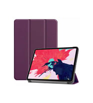 Apple iPad Pro 11 2020 (2.Nesil) Uyumlu Zore Smart Cover Standlı 1-1 Kılıf (Mor)