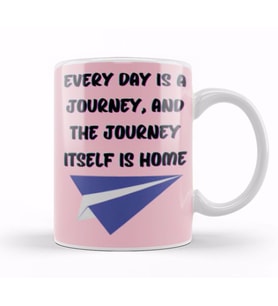 Funny Travel Gift design lover Trippin Wanderlust Journey Adventurer Vacation Kupa Bardak Porselen