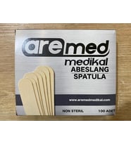 Tahta Dil Basacağı - Abeslang (Spatula) Non Steril 100'Lü Kutu