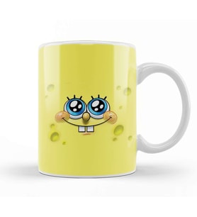 Sünger Bob Sponge Bob 07 Kupa Bardak Porselen