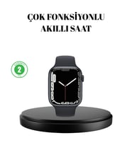 1.9 İnç Akıllı Saat – Bluetooth 5.0, Kablosuz Şarjlı, IP68 Su Geçirmez Akıllı Saat