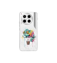 Tecno Camon 30 ile Uyumlu Splash Bukalemun Tasarımlı Şeffaf Silikon Kılıf