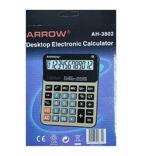 Arrow AH-3802 12 Haneli Hesap Makinası