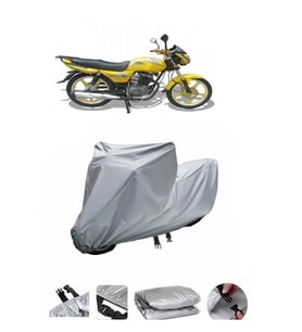 Arora AR 100-19 Elegant  Gri Motosiklet Brandası ARKA ÇANTA UYUMLU DEĞİLDİR