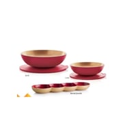 Tupperware Berrak Kırmızı Gold Küçük Set