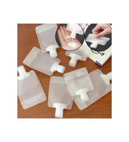 3 Adet 100ml Krem Şampuan Kabı Tekrar Kullanılabilir Set
