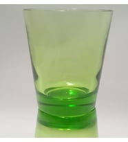 CAM SU VE MEŞRUBAT KAHVE YANI BARDAK SETİ 2 ADET YEŞİL,MISAFIR SUNUM 7x7x10cm