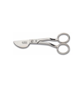 Rıza M-213 Dokumacı Ponpon Makası No: 6 inç / 15,24 cm - Nikel Kaplama