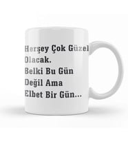 Komik Söz Herşey Çok Güzel Olacak Kupa Bardak Porselen