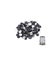 20 No 12.5MM 1000 AD Kumaş Kaplama Düğme Basma Için Kapsül ve Kalıbı Set
