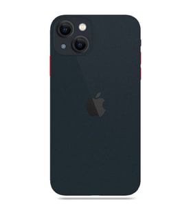 Apple iPhone 13 6.1'' Transparent Slim Case Siyah