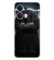 Oppo Reno 13F Kılıf Boutique Baskılı Resimli Tombul Kedi Pcode -003