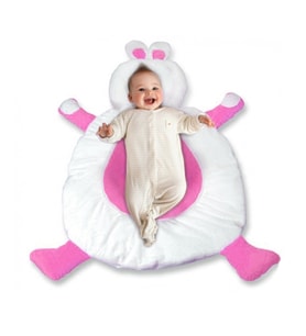 Sema Baby Sevi Sevimli Alt Açma Minderi - Pembe (Çok Renkli)