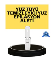 Northcity Taşınabilir Yüz Epilatörü - LED Işıklı Pürüzsüz ve Konforlu Epilasyon
