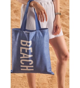 Beach Desen Baskılı Plaj Çantası