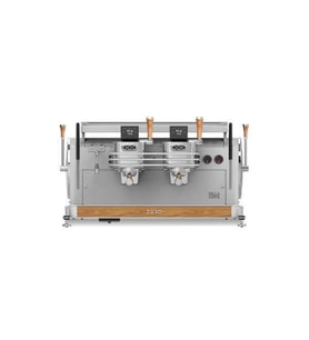 Dalla Corte ZERO-2-WO Zero Barista (2 Gruplu) Kahve Makinesi, Beyaz Meşe