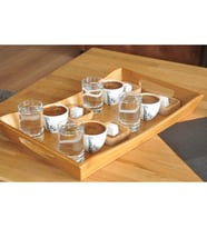 Bambu Favoritte Büyük 43x27x5,3cm Tepsi (Paketten yalnızca 1 adet tepsi çıkar)