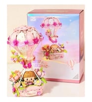 VAGONLIFE LOZ 4114 PEMBE HAVA BALONU 789 PARÇA BLOCK OYUNCAK 3+