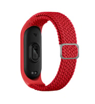 Xiaomi Mi Band 3 Kordon Tokalı Örgü Band (Kırmızı)