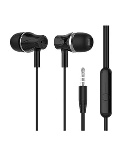 Kulakiçi Silikonlu ER05 3.5mm Jack Kulaklık (Siyah)